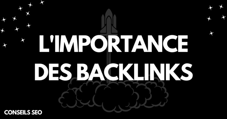 Importance des backlinks - Image